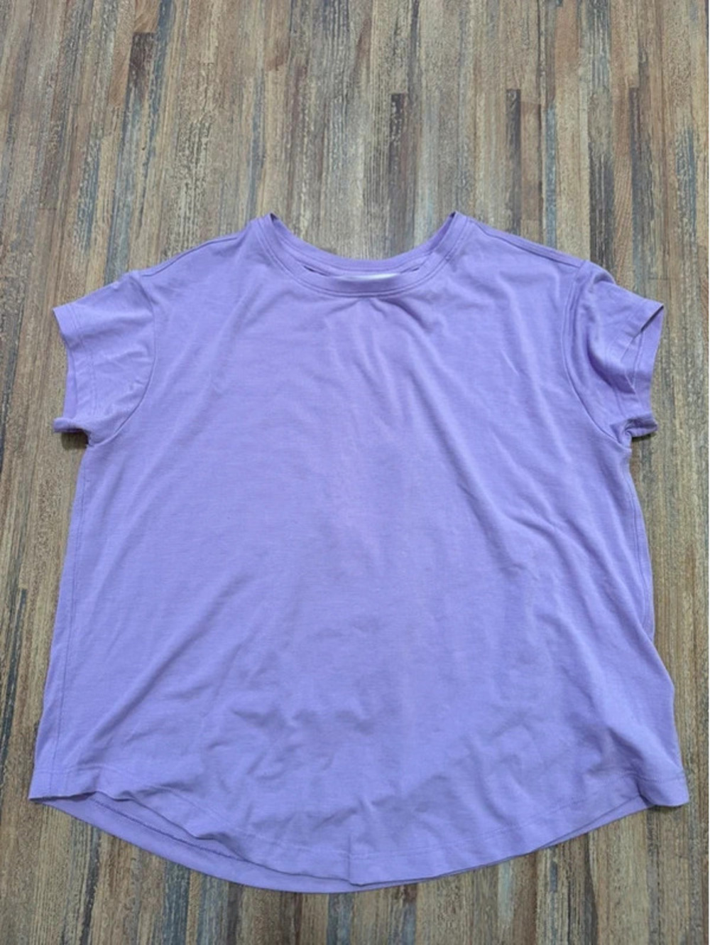 Athleta girl t shirt youth medium purple